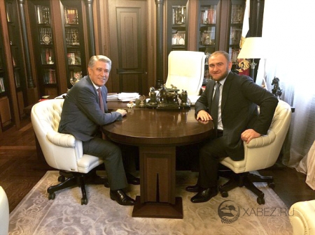 Рауф Арашуков встретился с ректором Финансового университета при Правительстве РФ
