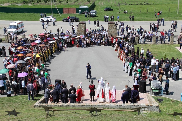 В районе прошли траурные мероприятия к годовщине Кавказской войны