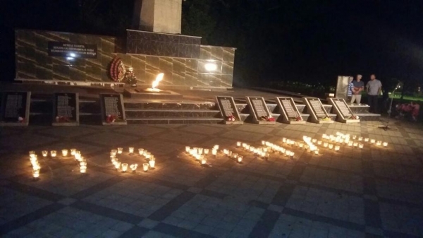 В Хабезе прошел этап Международной мемориальной акции «Свеча Памяти»