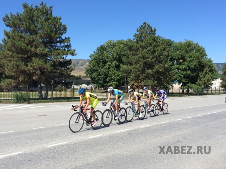 Через Хабезский район прошел этап велогонки "Дружба народов Северного Кавказа"