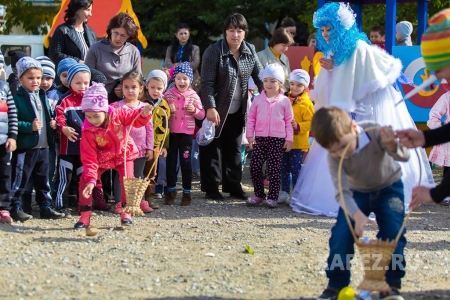 В Хабезском районе открыли детский спортивно-игровой комплекс