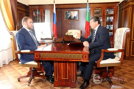 Рабочая встреча Рауфа Арашукова с Первым заместителем Главы администрации района