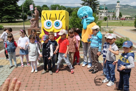 В районном Дворце культуры состоялся детский праздник