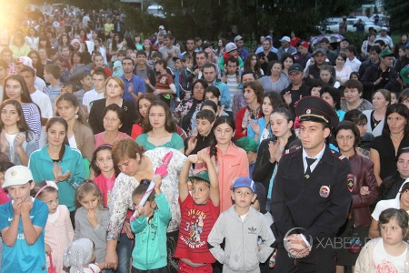 Фоторепортаж с празднования Дня Молодежи в а. Хабез