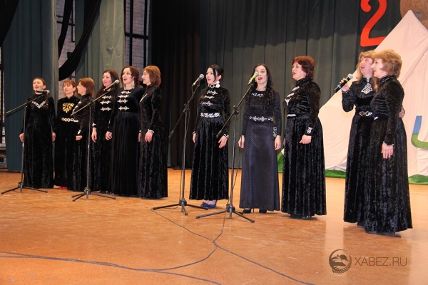 В ауле Хабез состоялся отчетный концерт «Мы есть у тебя, Россия!»