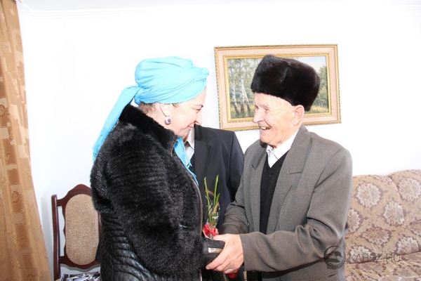 Президент Российской Федерации поздравил с 90-летием ветерана из а. Бесленей