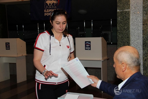 Предварительное голосование в партии "Единая Россия" прошло в Хабезском районе