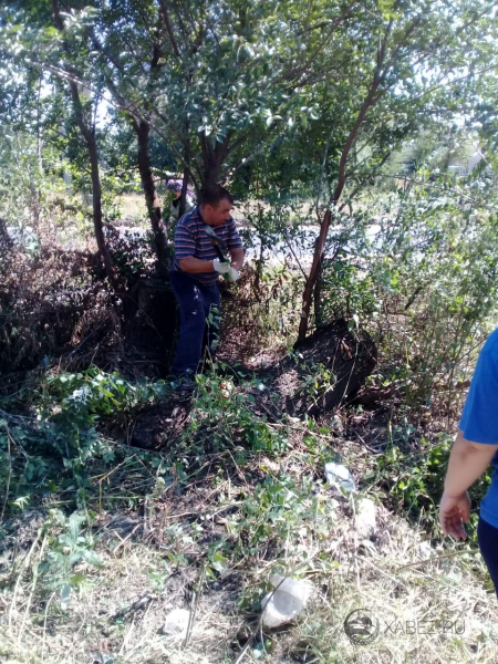 30-31 августа 2019 года в Хабезском районе были  проведены работы по уборке территорий.