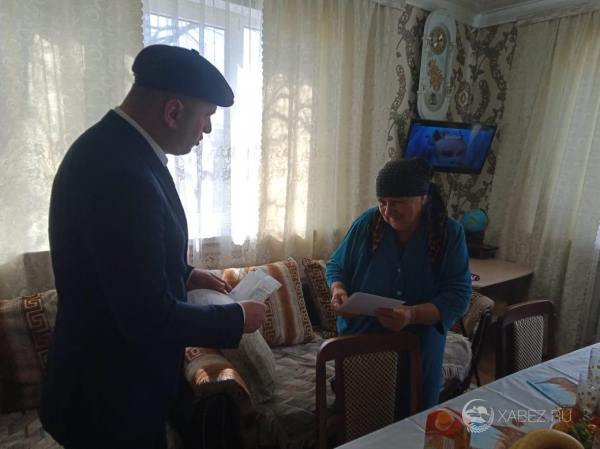 20 марта поздравления с юбилеем принимала жительница Инжичишховского сельского поселения - труженик тыла Туарчиева Зоя Хаджиисхаковна.
