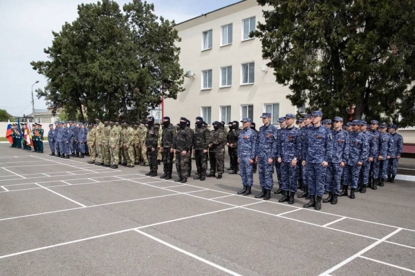 5 мая 2023 года на торжественном построении личного состава Управления Федеральной службы войск Национальной гвардии