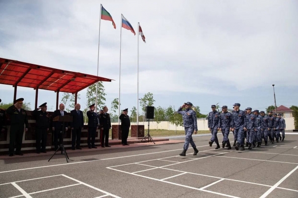 5 мая 2023 года на торжественном построении личного состава Управления Федеральной службы войск Национальной гвардии