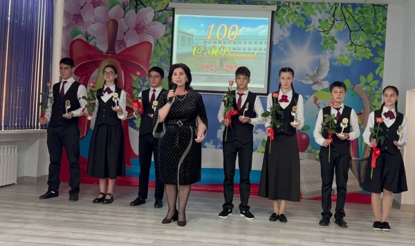 28 октября 2023 года  в рамках празднования 100- летия образования МБОУ «СОШ а. Жако», принял участие в праздничном мероприятии.