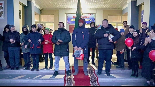 5 февраля 2024 года жители аула Малый-Зеленчук в торжественной обстановке встретили победителя чемпионата России по самбо